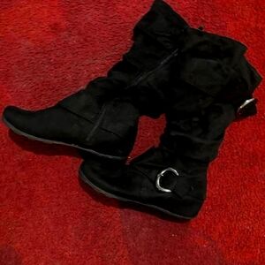 Women's slouch midway calf boots